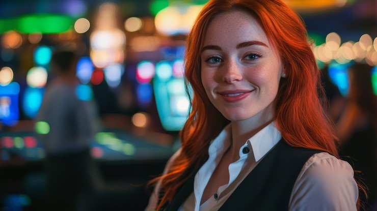 Live dealer streaming Infinite Blackjack on depo88slot mobile app