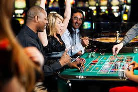 Live dealer at Speed Baccarat table on depo88slot, cards mid-action