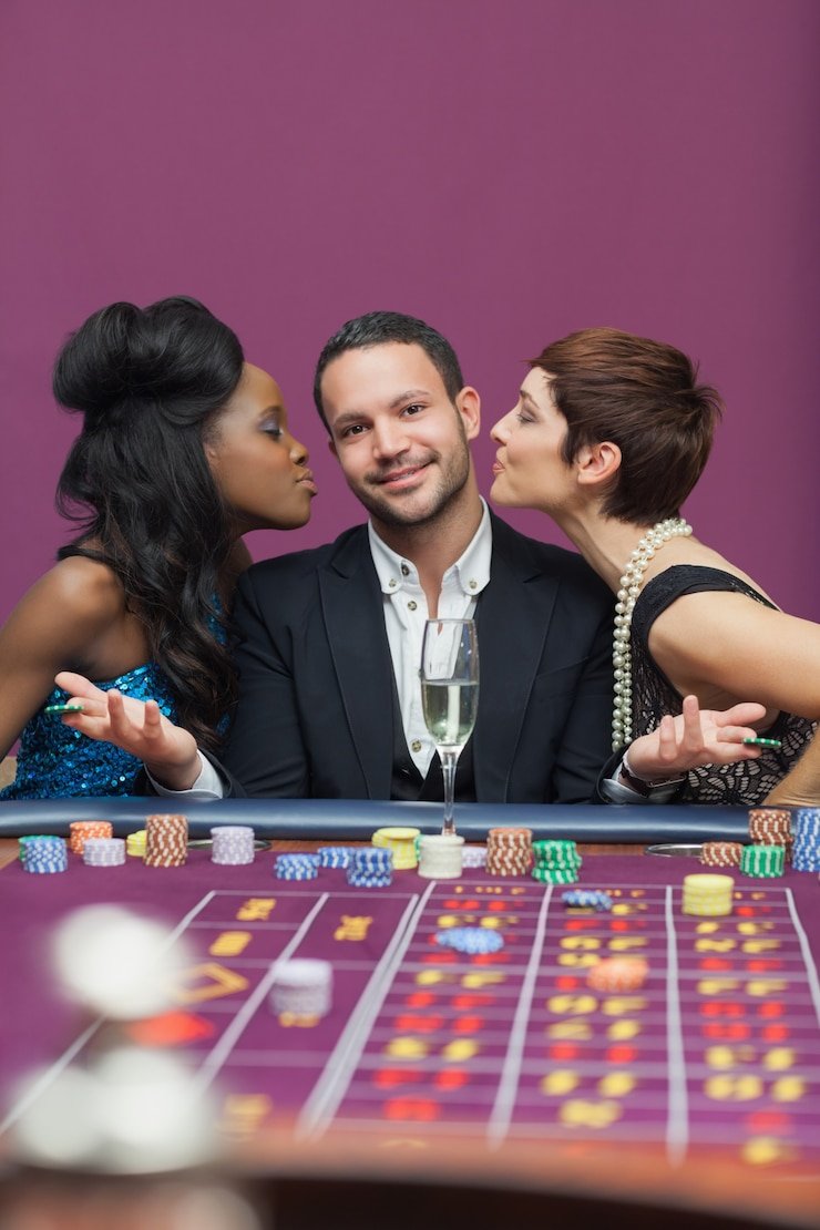 Betting interface with chip selector and outcome buttons during Speed Baccarat round